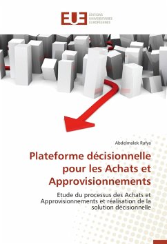 Cover Plateforme décisionnelle pour les Achats et Approvisionnements