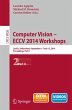 Computer Vision - ECCV 2014 Workshops - Bild 1