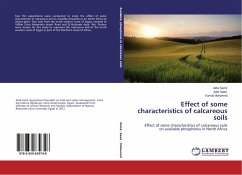 Effect of some characteristics of calcareous soils