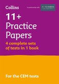 11+ Verbal Reasoning, Non-Verbal Reasoning & Maths Practice Papers (Bumper Book with 4 sets of tests)