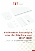 L'information économique entre identités discursives et lien social