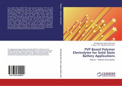 PVP Based Polymer Electrolytes for Solid State Battery Applications - Naga Sudha Vani, Ganagavarapu