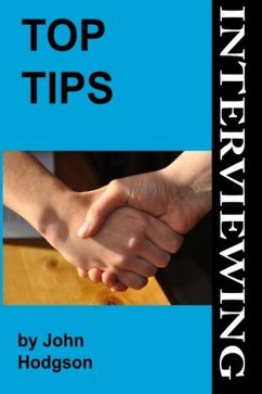 Top Tips: Interviewing (eBook, ePUB) - Hodgson, John