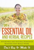 My Essential Oil and Herbal Recipes (eBook, ePUB)