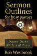 Sermon Outlines for Busy Pastors: 40... - Bild 1