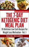 The 7-Day Ketogenic Diet Meal Plan: 35 Delicious Low Carb Recipes For Weight Loss Motivation - Volume 1 (eBook, ePUB)