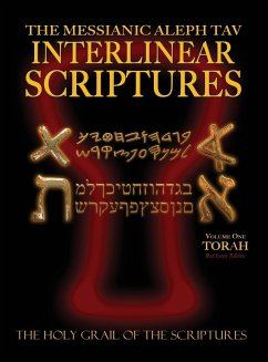 Messianic Aleph Tav Interlinear Scriptures Volume One the Torah, Paleo and Modern Hebrew-Phonetic Translation-English, Red Letter Edition Study Bible - Sanford, William H.