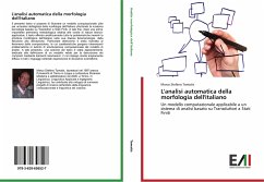 L'analisi automatica della morfologia dell'italiano - Tomatis, Marco Stefano