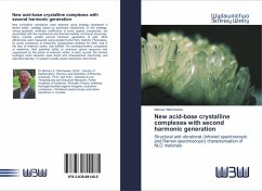 New acid-base crystalline complexes with second harmonic generation