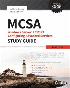 MCSA Windows Server 2012 R2 Configuring Advanced Services Study Guide (eBook, PDF) - Panek, William