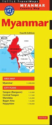 Myanmar Travel Map Fourth Edition (eBook, ePUB)