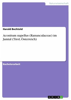 Aconitum napellus (Ranunculaceae) im Jamtal (Tirol, Österreich) - Bechtold, Harald