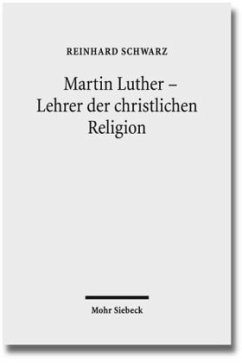 Cover Martin Luther - Lehrer der christlichen Religion