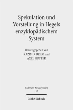 Cover Spekulation und Vorstellung in Hegels enzyklopädischem System