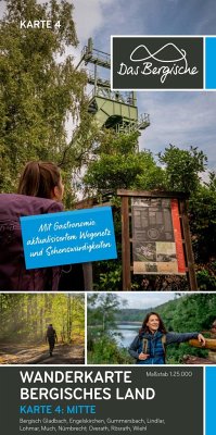 Naturpark Bergisches Land - Bergisch Gladbach Perlen des Aggertals, Wanderkarte