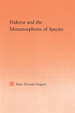 Diderot and the Metamorphosis of Species (eBook, ePUB) - Gregory, Mary