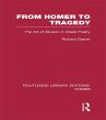 From Homer to Tragedy (eBook, PDF) - Bild 1