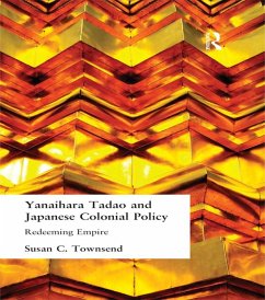 Cover Yanihara Tadao and Japanese Colonial Policy (eBook, PDF)