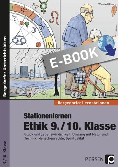 Stationenlernen Ethik 9./10. Klasse (eBook, PDF) - Röser, Winfried