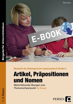 Artikel, Präpositionen & Nomen - Mein Zuhause 1/2 (eBook, PDF) - Stens, Maria
