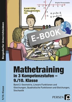 Mathetraining in 3 Kompetenzstufen - 9./10. Klasse (eBook, PDF) - Penzenstadler, Brigitte