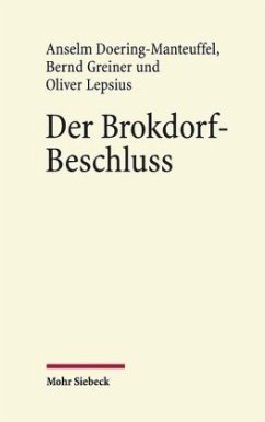 Cover Der Brokdorf-Beschluss des Bundesverfassungsgerichts 1985