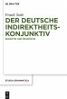 Der deutsche Indirektheitskonjunktiv - Bild 1