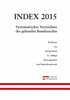 Index Bundesrecht 2015