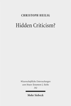 Hidden Criticism? - Heilig, Christoph