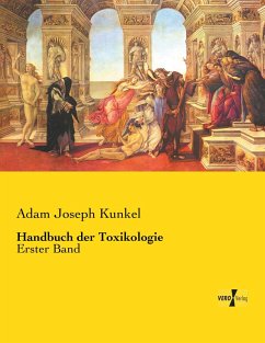 Cover Handbuch der Toxikologie