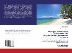 Energy Conservative Production for Thermoelectric Strontium Titanate