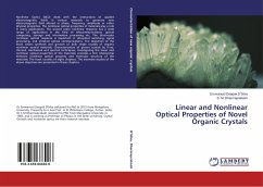 Linear and Nonlinear Optical Properties of Novel Organic Crystals