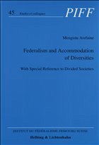 Federalism and Accommodation of Diversities - Arefaine, Mengistu