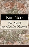 Zur Kritik der politischen Ökonomie (eBook, ePUB)