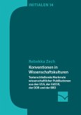 Konventionen in Wissenschaftskulturen (eBook, PDF) Konventionen in Wissenschaftskulturen (eBook, PDF)