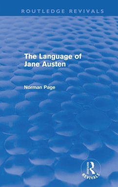 The Language of Jane Austen (Routledge Revivals) - Page, Norman