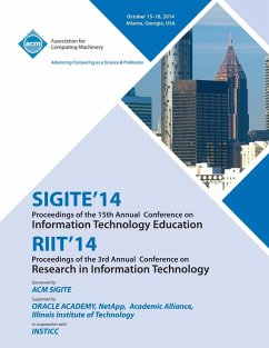 SIGITE 14/RIIT 14/ Ist Annual Conference on Information on Technology Education/ 3rd Annual Conference in Information Technology - Sigite 14, Riit Committees