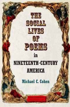 Cover The Social Lives of Poems in Nineteenth-Century America