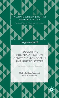 Cover Regulating Preimplantation Genetic Diagnosis in the United States