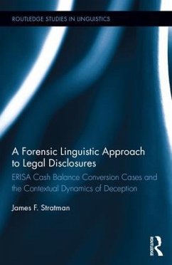 A Forensic Linguistic Approach to Legal Disclosures - Stratman, James