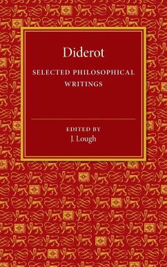 Selected Philosophical Writings - Diderot, Denis