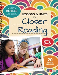 Lessons and Units for Closer Reading, Grades 3-6 - Boyles, Nancy N