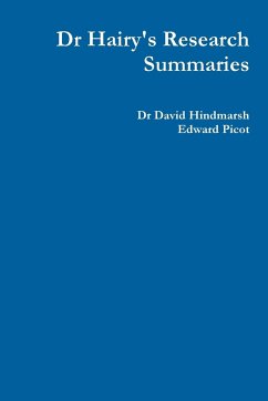 Dr Hairy's Research Summaries - Hindmarsh, David; Picot, Edward