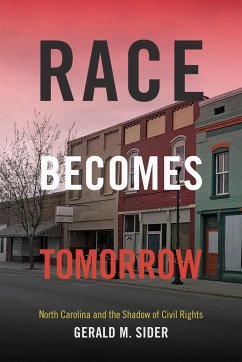 Race Becomes Tomorrow - Sider, Gerald M