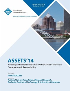 ASSETS 14, 16th ACM SIGACCESS Conference on Computers and Accessibility - Assets 14 Conference Committee