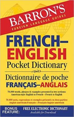 French-English Pocket Dictionary: 70,000 Words, Phrases & Examples - Dischler, Majka