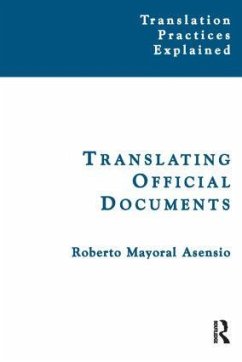 Translating Official Documents - Mayoral Asensio, Roberto