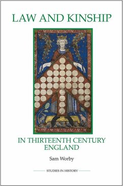Law and Kinship in Thirteenth-Century England - Worby, Sam