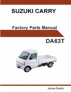 Suzuki Carry DA63T English Factory Parts Manual - Danko, James