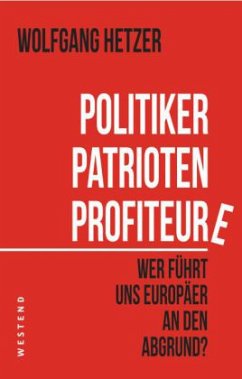 Politiker, Patrioten, Profiteure - Hetzer, Wolfgang
